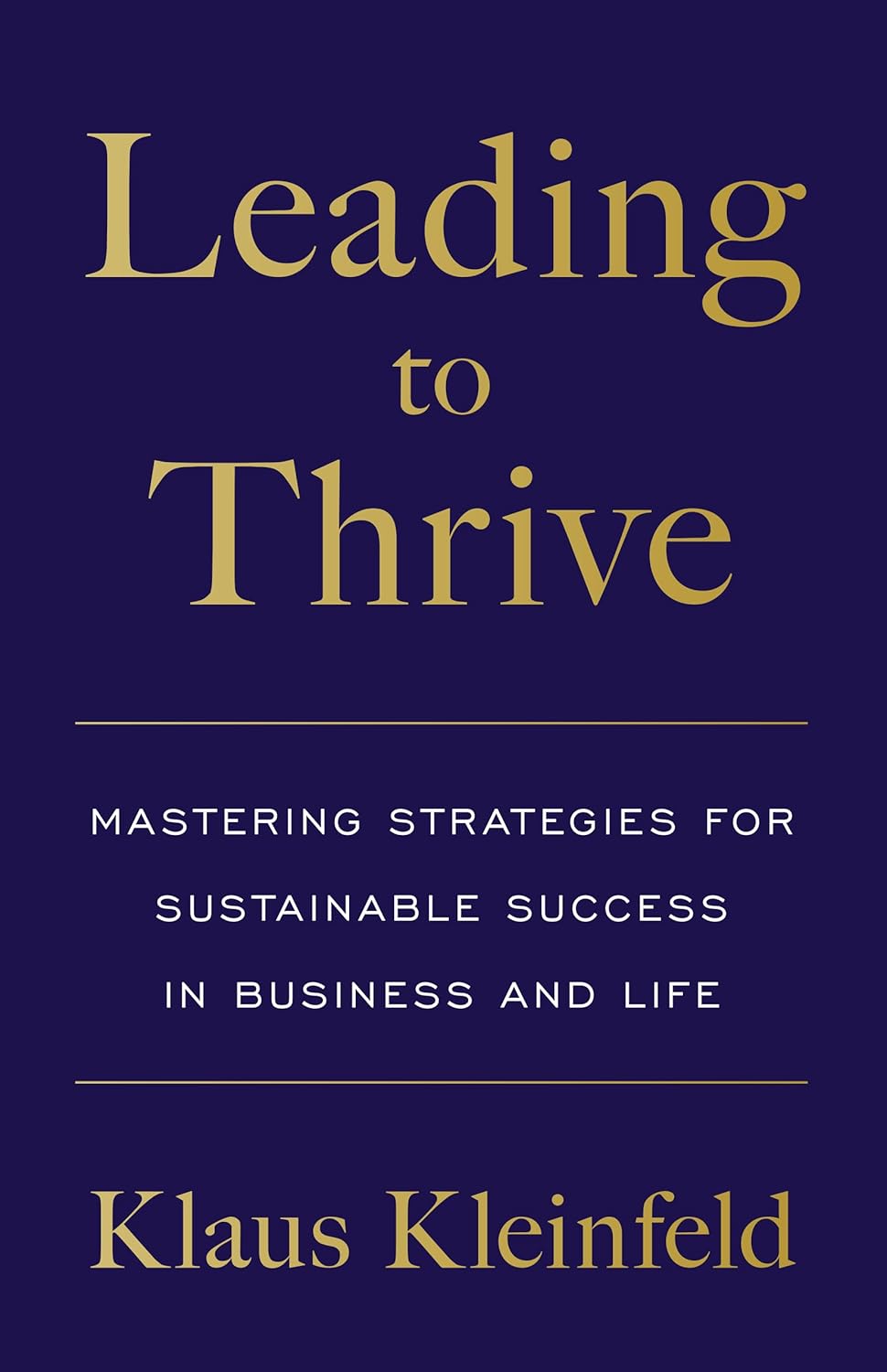 Leading to Thrive